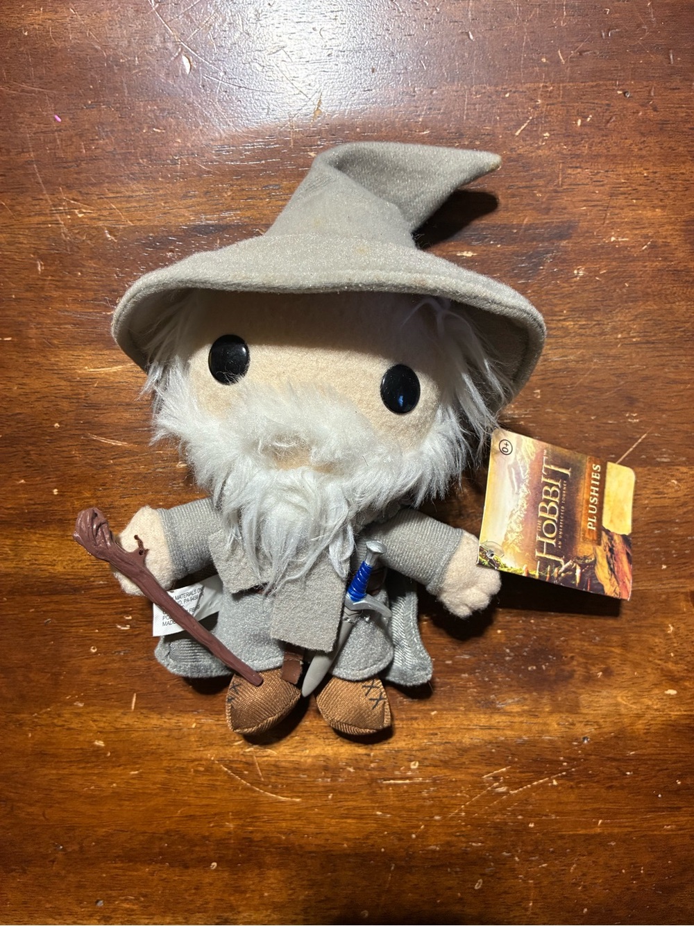 The Hobbit Plushies Gandalf Plush Toy - Gray